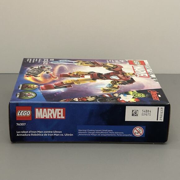 LEGO Marvel: Iron Man Mech vs. Ultron (76307) Building Toy, 101 Pieces - Picture 5 of 8